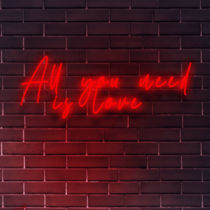 all we need -red -brick