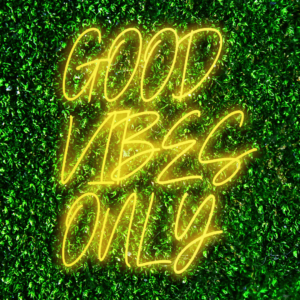 good vibes-lgreen wall-yellow copy